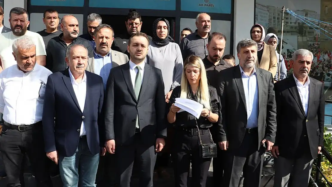Siirt AK Parti'den 'Gazze Ablukası Kaldırılsın' Çağrısı