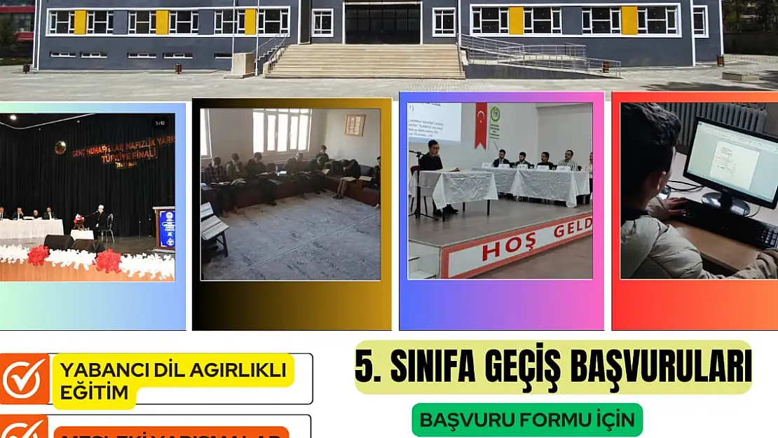 Siirt Anadolu İmam Hatip Lisesi Proje Ortaokulu'ndan 5. Sınıfa Geçiş Fırsatı!