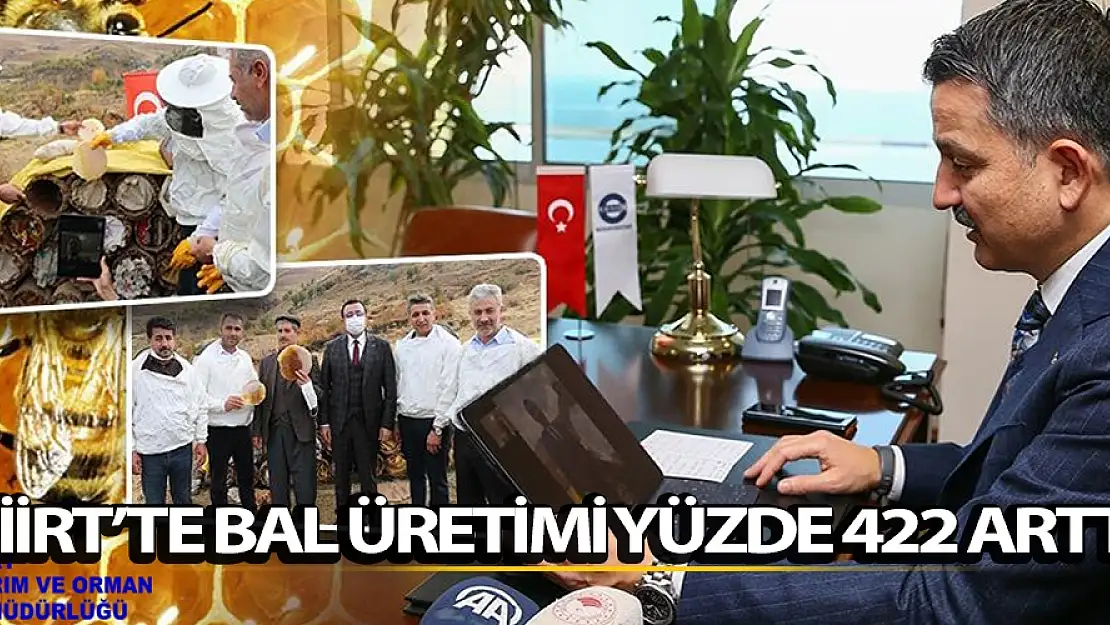 Siirt, Bal Üretiminde Türkiye'de İlk 10 İçerisinde Yer Alıyor