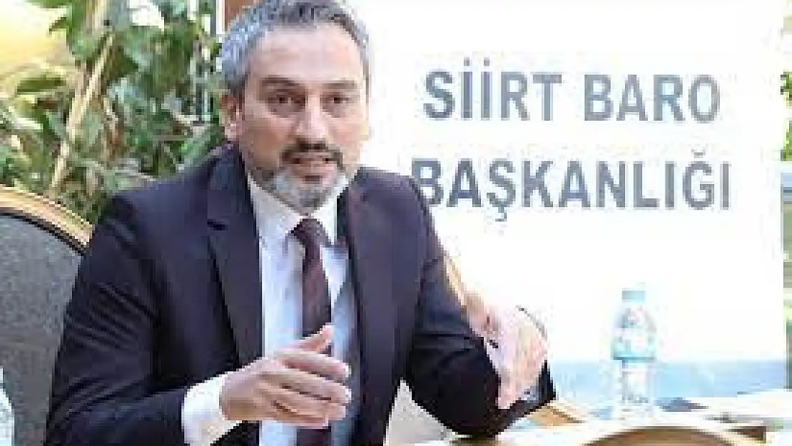Siirt Baro Başkanından, TBMM Başkanı Kurtulmuş'a 'Can Atalay' Mektubu '