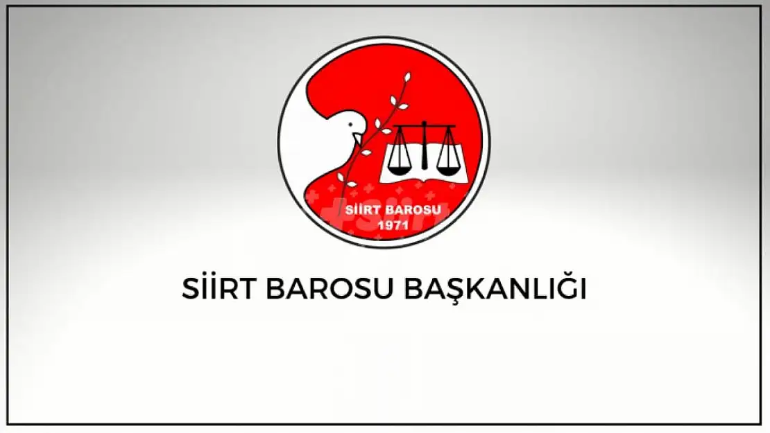 Siirt Barosu Cumhurbaşkanı Kararının İptali İçin Yargıya Başvuracak!