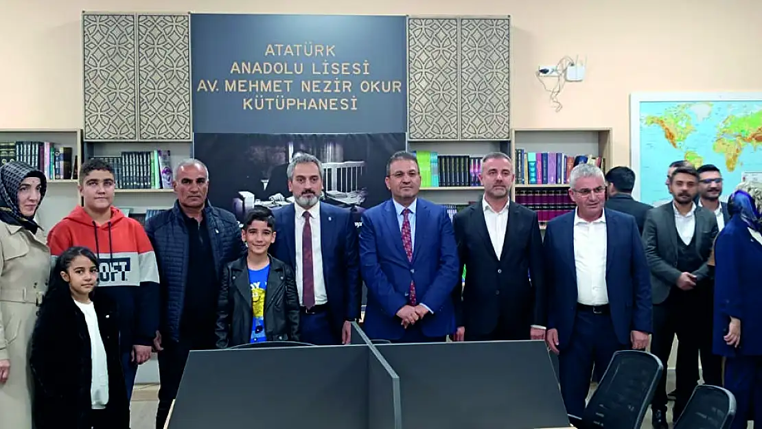 Siirt Barosu Tarafından Yapılan 'Av. M. Nezir Okur Kütüphanesi' Açıldı