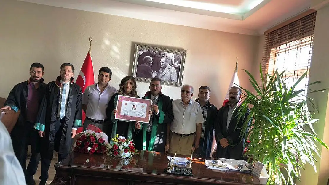 Siirt Barosunda Yemin Töreni