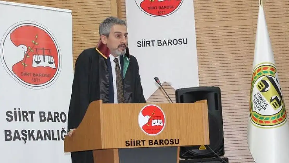 Siirt Barosu'ndan İstanbul Barosu'na Açılan Soruşturmaya Tepki