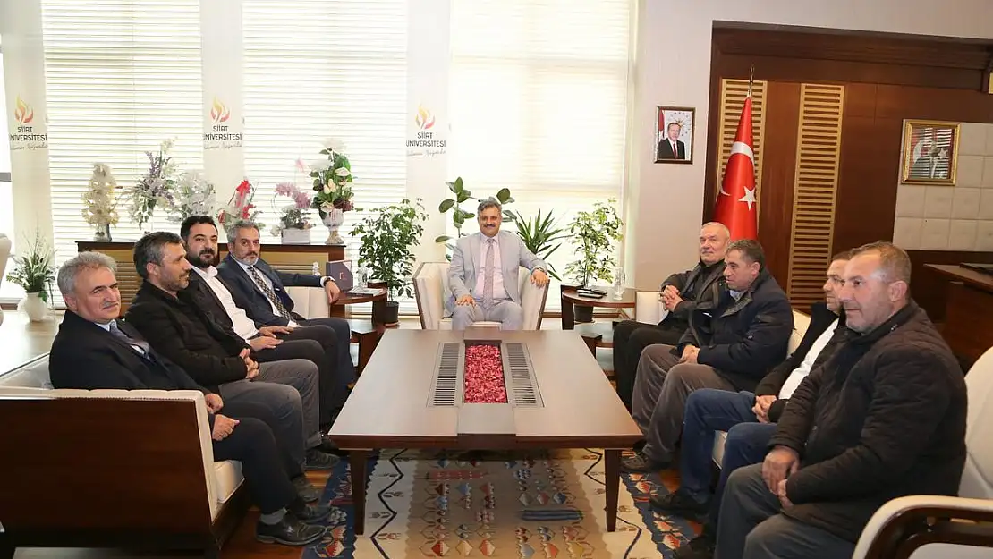 Siirt Barosundan Rektörlüğü Ziyaret