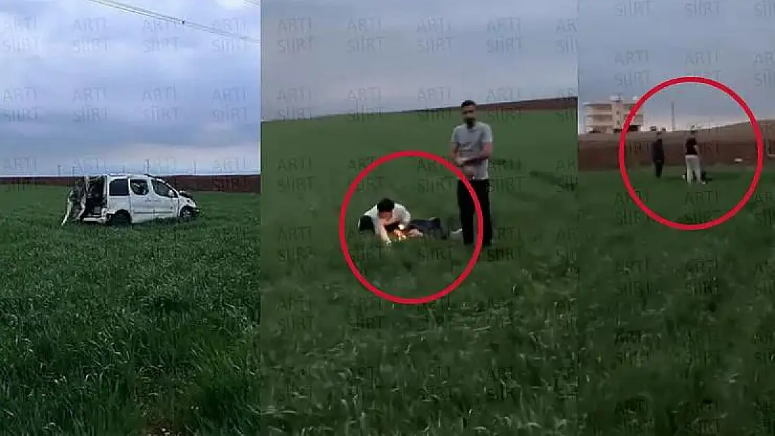 Siirt Batman Karayolunda Kaza 2'si Ağır 3 Kişi Yaralandı