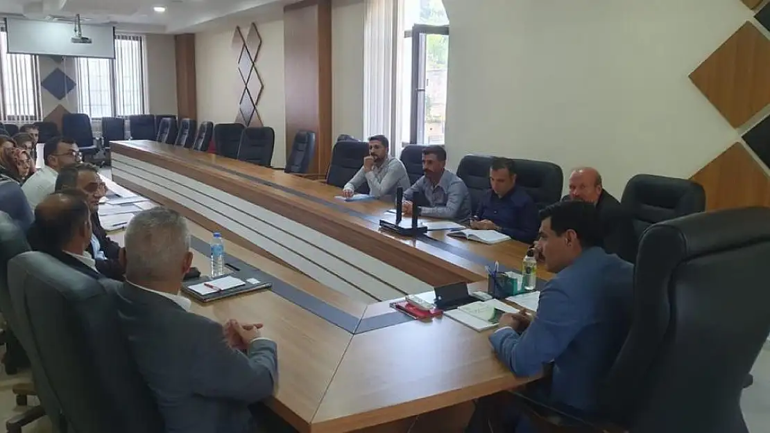 Siirt Baykan'da Proje Değerlendirme Toplantısı Yapıldı