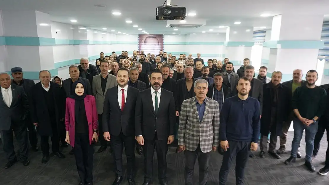 Siirt Belediye Başkan Adayı Av.Ekrem Olğaç, Teşkilat Mensuplarıyla Buluştu