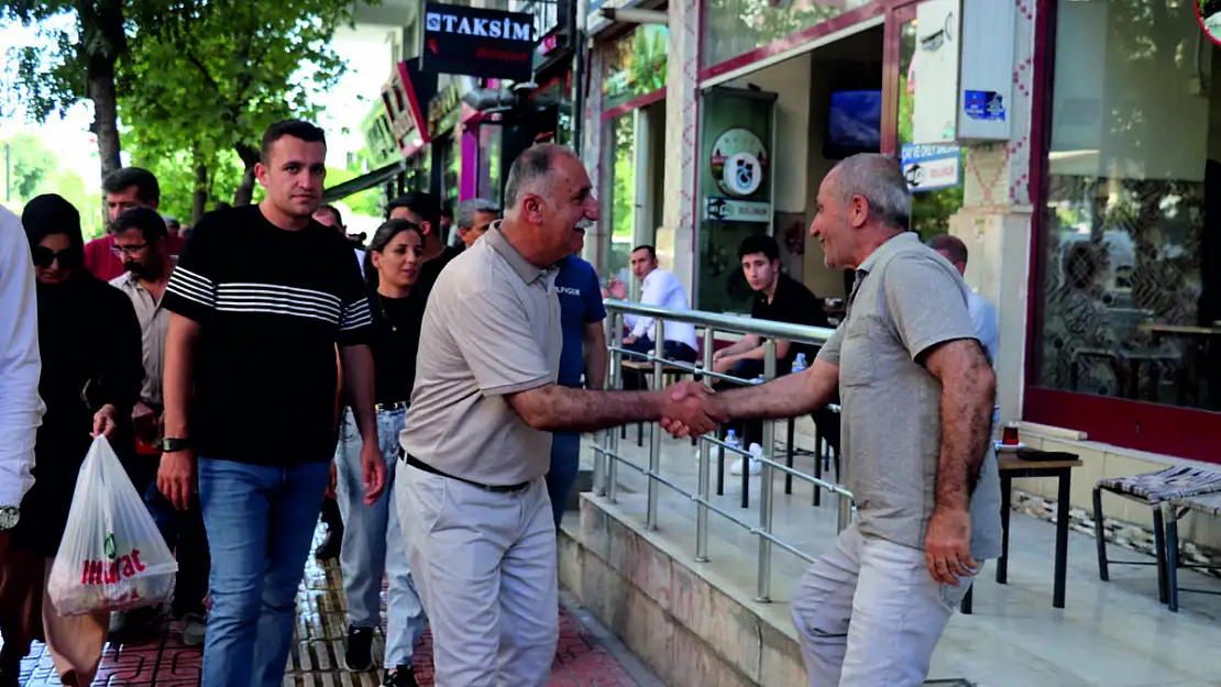 Siirt Belediye Eş Başkanı Mehmet Kaysi'den Esnaf Ziyareti