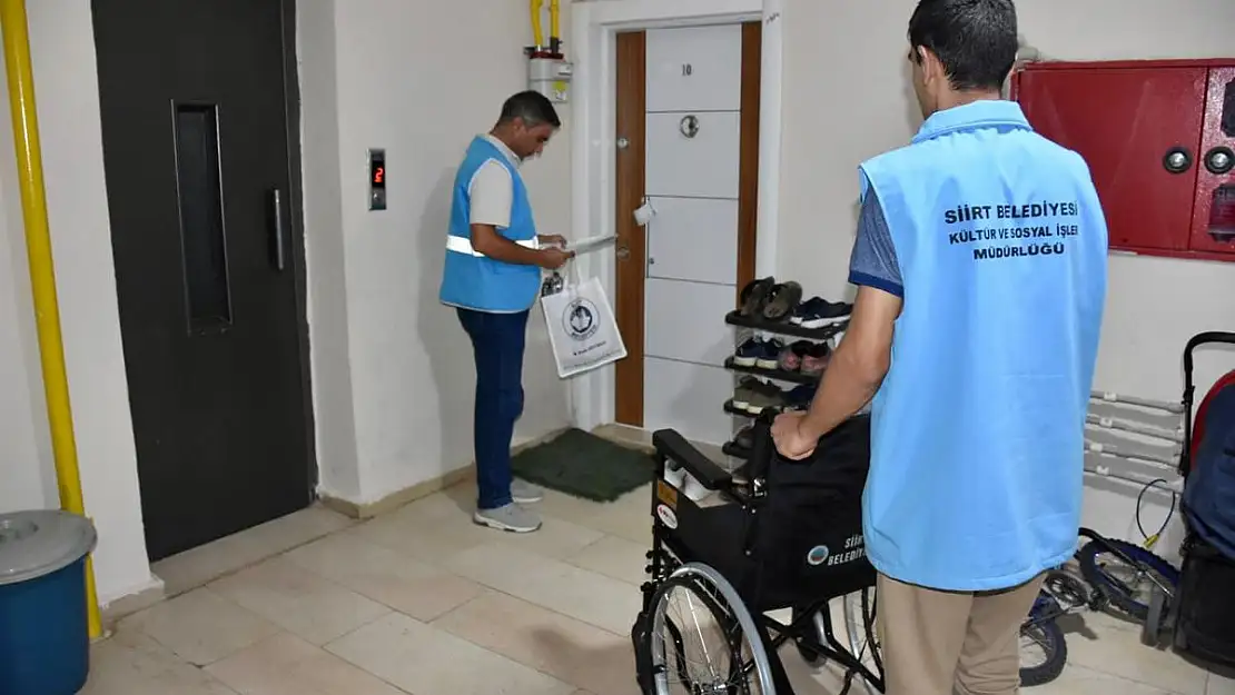 Siirt Belediyesi Özel Bireyleri Unutmuyor