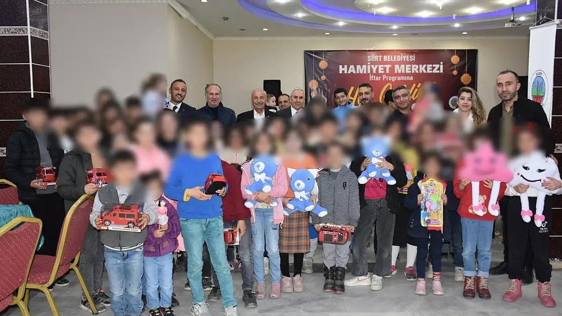 SİİRT BELEDİYESİ YETİM ÇOCUKLARI İFTARDA AĞIRLADI