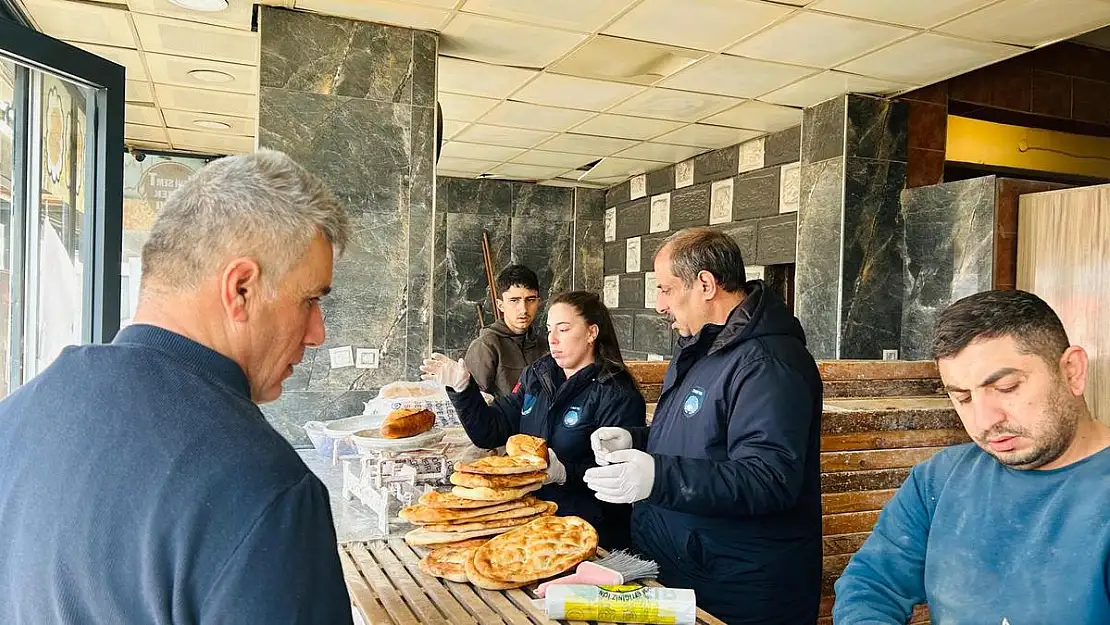 Siirt Belediyesi Zabıta Ekiplerinden Fırınlara Sıkı Denetim