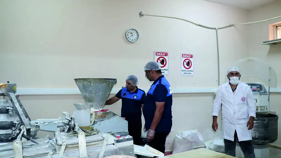 Siirt Belediyesi Zabıta Müdürlüğü Ekiplerinden Meslek Liselerine Hijyen Denetimi