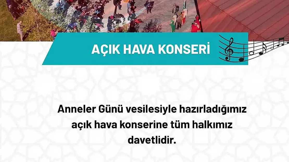 Siirt Belediyesi'nden Anneler Günü'ne Özel Açık Hava Konseri!