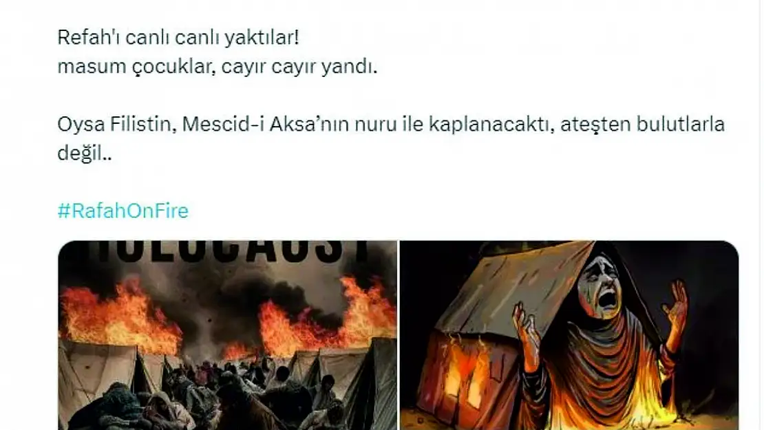 Siirt Belediyesi'nden İsrail'in Refah Saldırısına Tepki