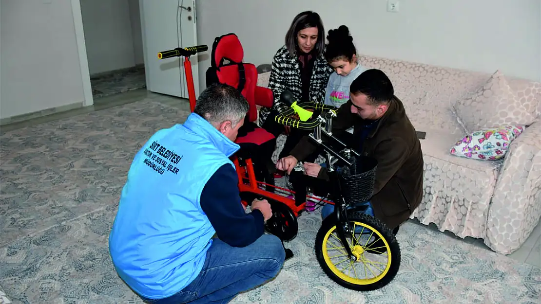 Siirt Belediyesi'nden Özel Bireye Anlamlı Destek