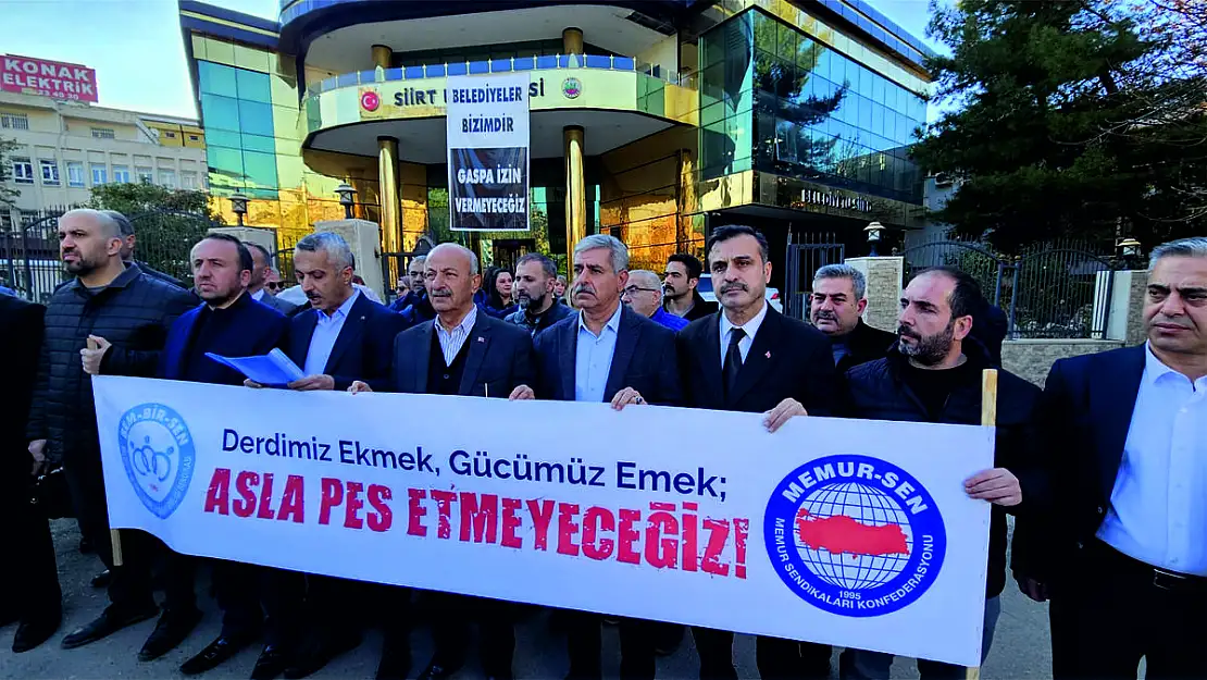 Siirt BEM-BİR-SEN İl Başkanı Özgür Eker'in Basın Açıklaması