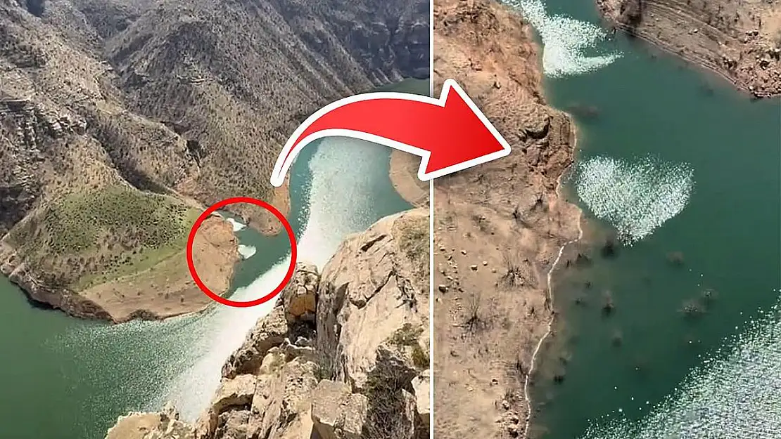 Siirt Botan Vadisi'nde Güneş Işığıyla Doğal Bir Mucize!