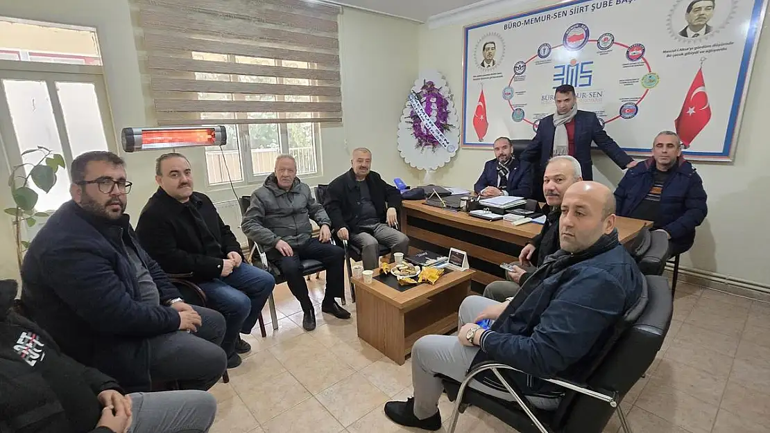 Siirt Büro Memur-Sen Kongresi Yapıldı