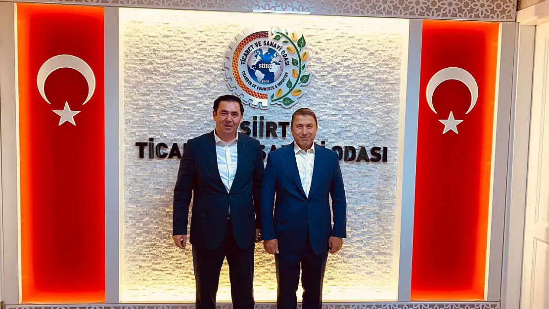 Siirt Cumhuriyet Başsavcısı Tuğan Sarıca'dan STSO'ya Veda Ziyareti