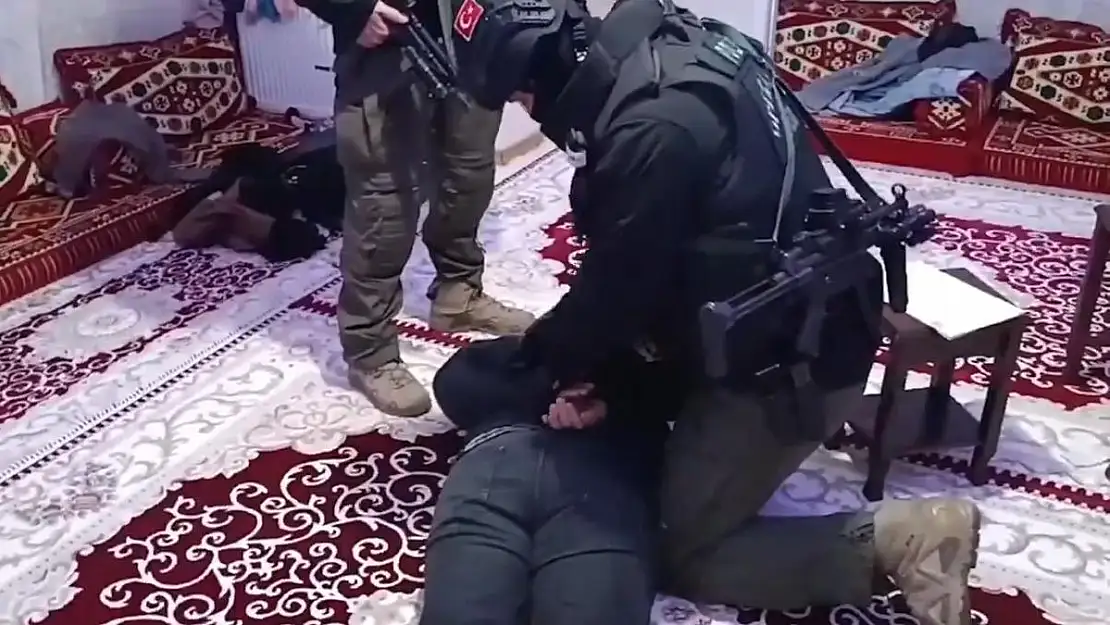 Siirt Dahil 32 İlde Operasyon: 208 Gözaltı