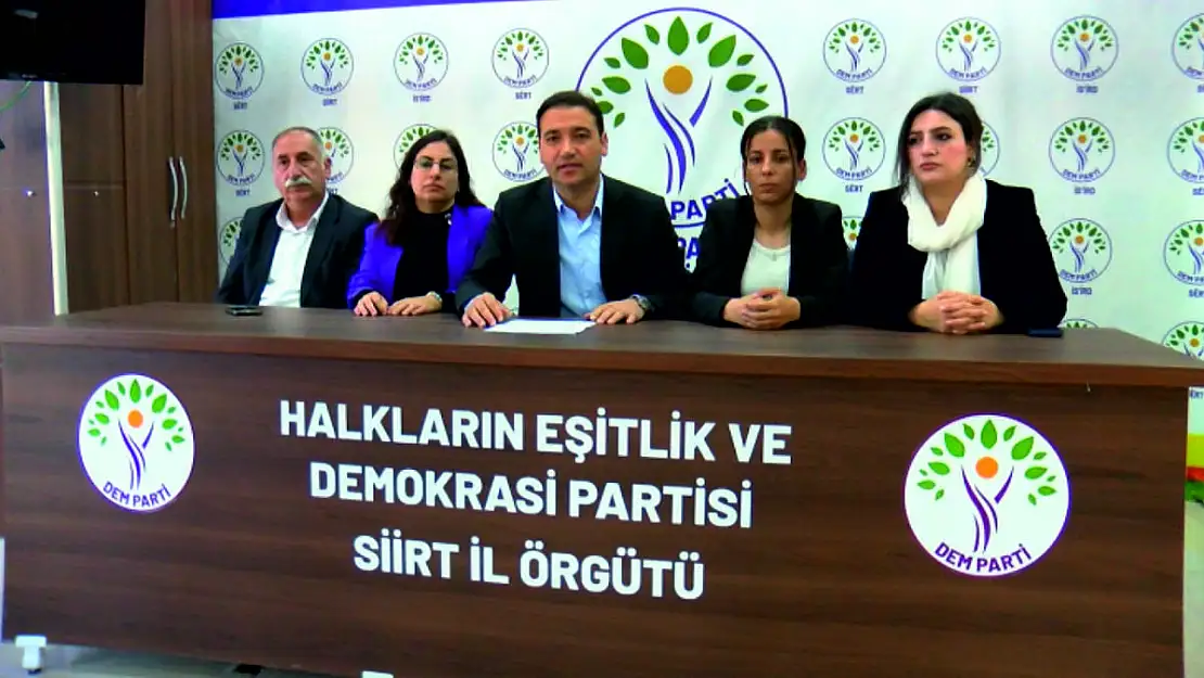 Siirt DEM Parti İl Yönetimi, Siirt Halkını Oy Kullanmaya Davet Etti