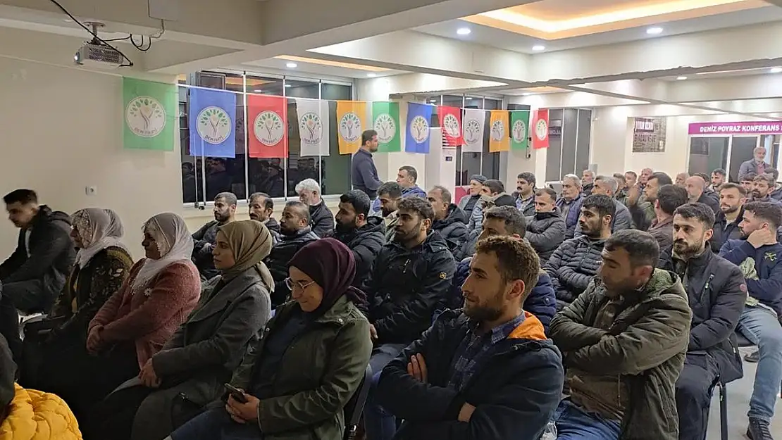 Siirt DEM Parti Seçim Güvenliği Toplantısını Yaptı