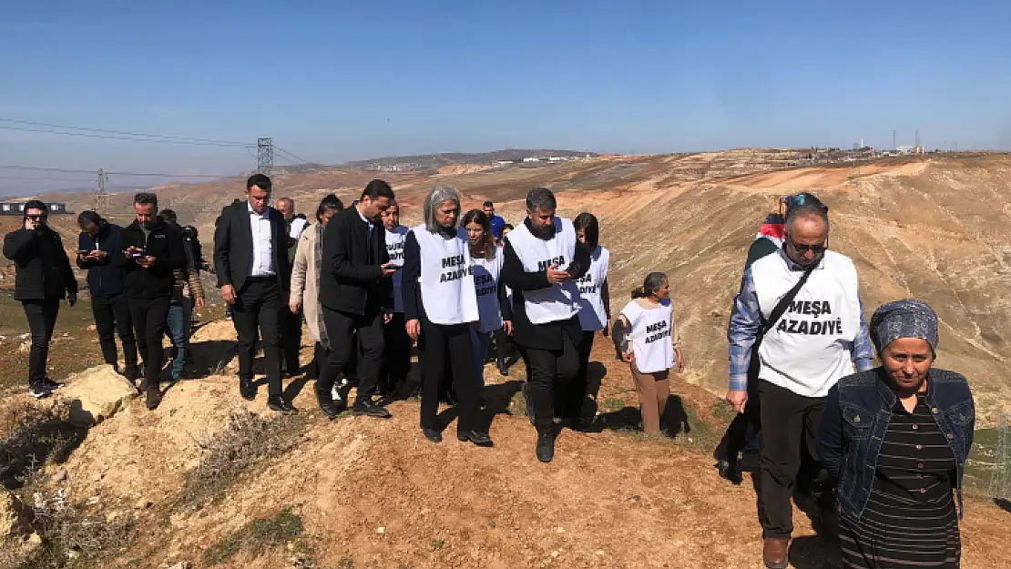 Siirt DEM Parti'den 'Büyük Özgürlük Yürüyüşü'