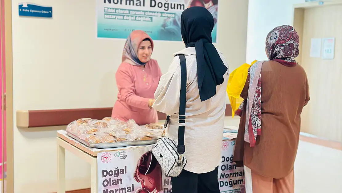 Siirt Eğitim ve Araştırma Hastanesi'nde Normal Doğum İçin Farkındalık Etkinliği