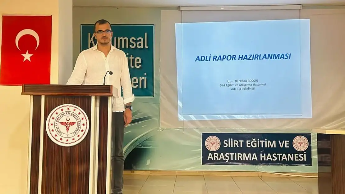 Siirt Eğitim ve Araştırma Hastanesi'nde Adli Hatalar Masaya Yatırıldı