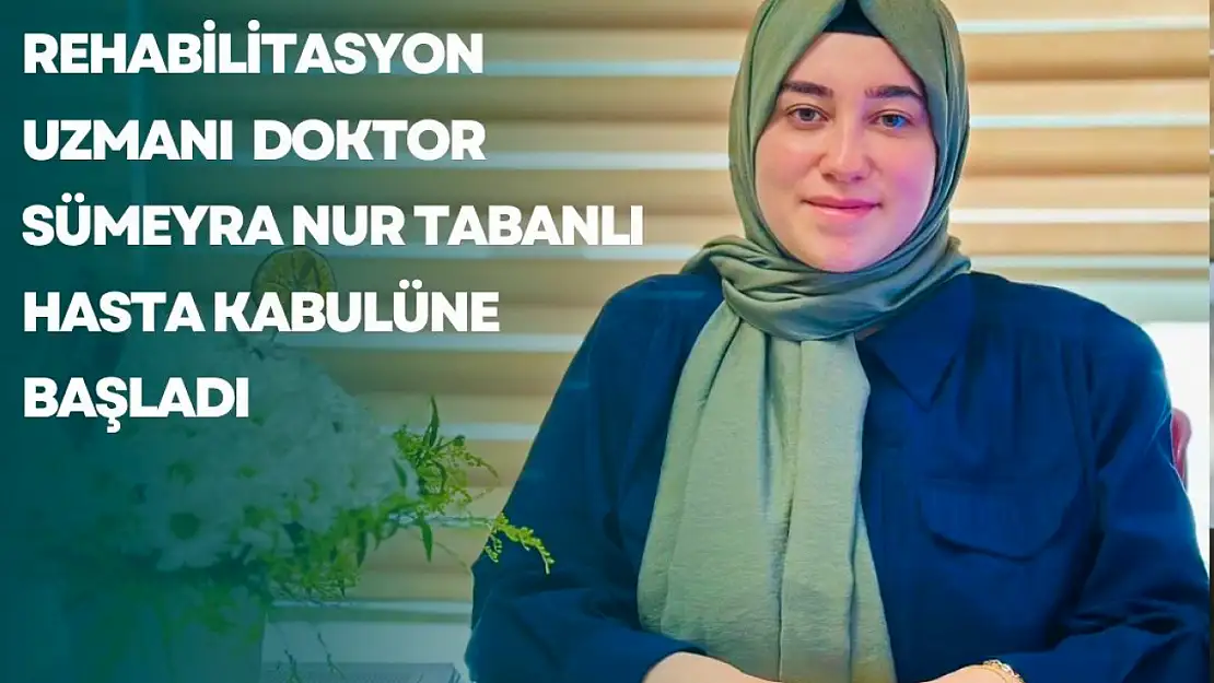 Siirt Eğitim ve Araştırma Hastanesi'ne Yeni Fizik Tedavi Uzmanı