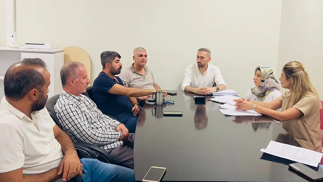 Siirt Eğitim ve Araştırma Hastanesi'nde Çalışan Güvenliği Toplantısı