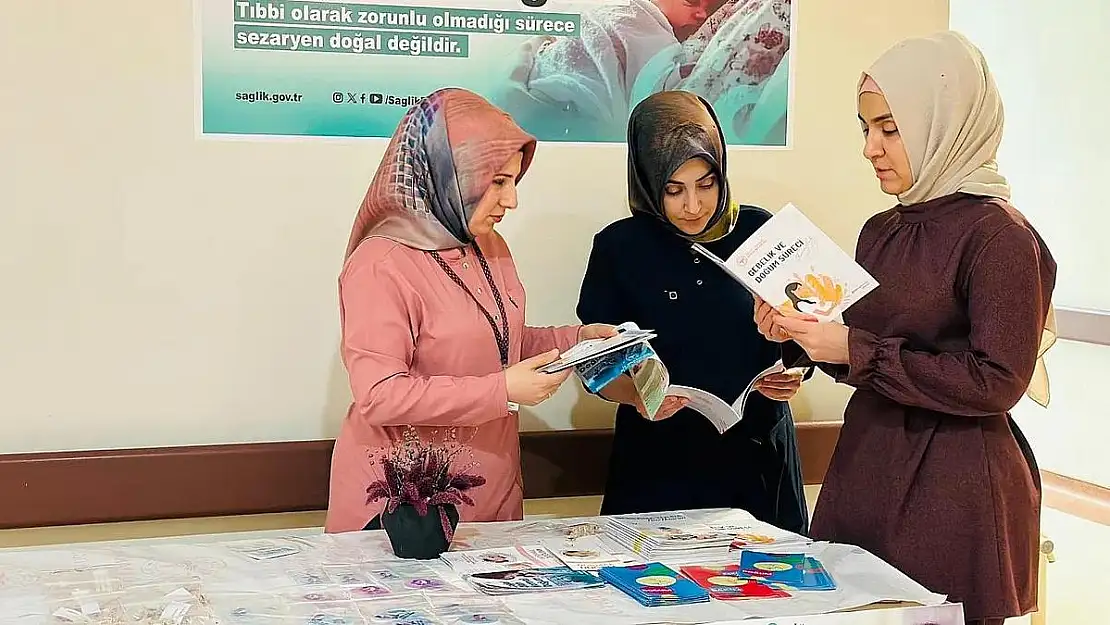 Siirt Eğitim ve Araştırma Hastanesi'nde Normal Doğum Bilinçlendirme Etkinliği Düzenlendi
