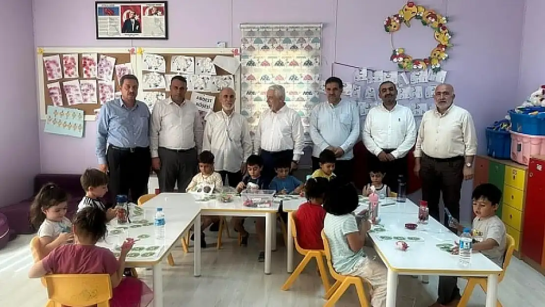 Siirt Eğitime Destek Platformundan Kudüs Darüsselam 4-6 Yaş Kur'an Kursu'na Anlamlı Ziyaret