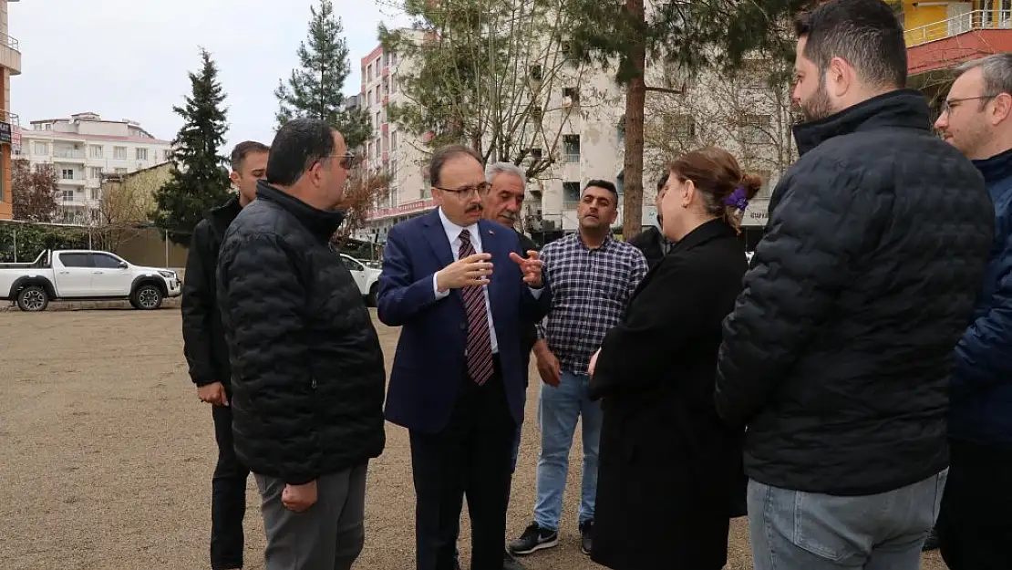 Siirt Eski Vergi Dairesi Alanı Otoparka Dönüştürüldü