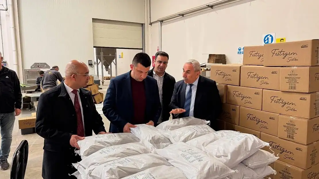Siirt Fıstığı İçin Güçlü Bir Adım!