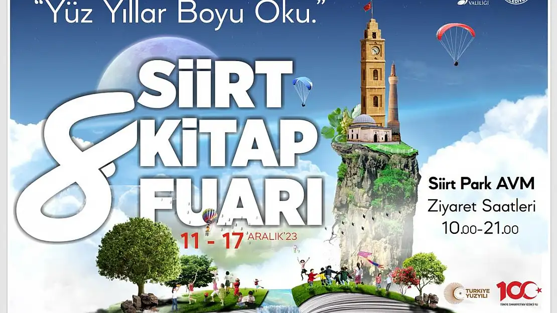 Siirt Geleneksel Kitap Fuarı 8. Kez Açılıyor
