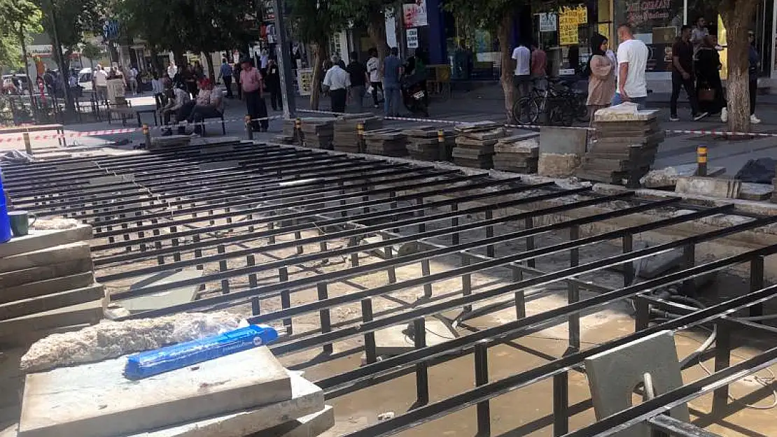 Siirt Güres Caddesinde Bakım ve Onarım Çalışması