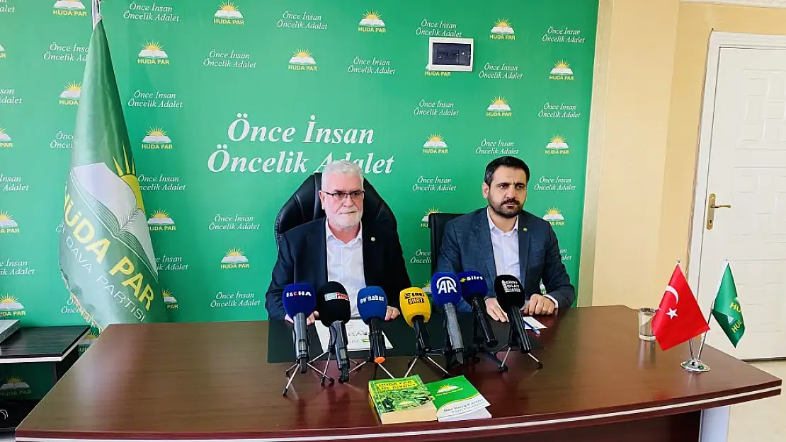 Siirt  HÜDA-PAR Belediye Başkan Adayı Abdurrahman Özcan, Projelerini Tanıttı