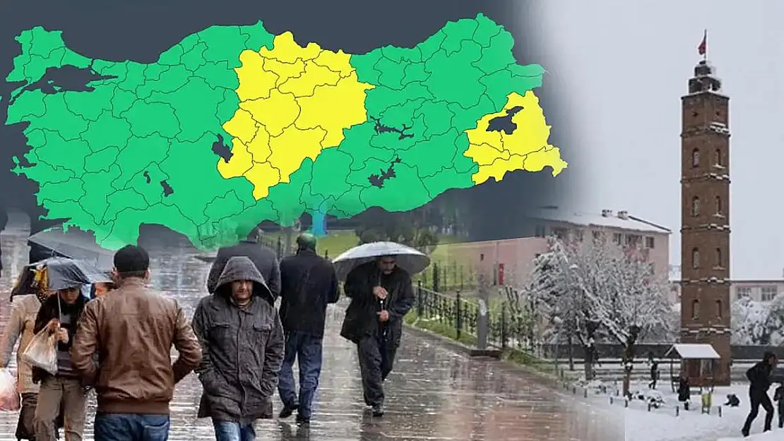 Siirt İçin Meteorolojiden Kuvvetli Kar Yağışı Uyarısı