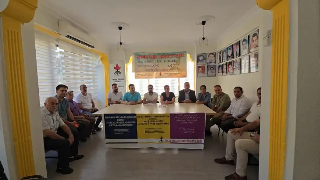 Siirt İHD: Ezidiler Tarih Boyunca Birçok Katliama Maruz Kalmışlardır