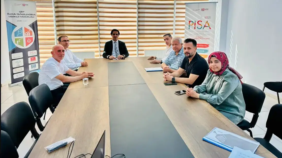 Siirt İl Milli Eğitim Müdürü Saz, Ortaöğretim ve Mesleki Eğitim Çalışmalarını Değerlendirdi