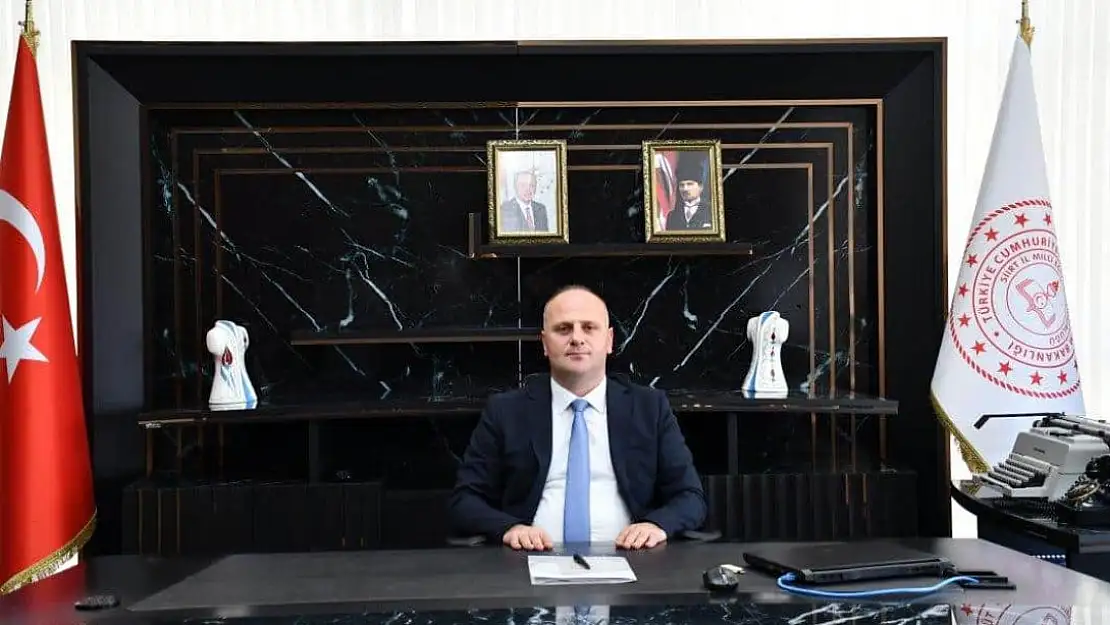 Siirt İl Milli Eğitim Müdürü Salih Sadoğlu'nun Yeni Eğitim Yılı Mesajı