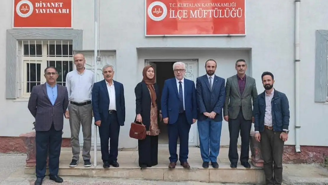 Siirt İl Müftüsü Şakir Pinal'den Kurtalan İlçemize Ziyaret