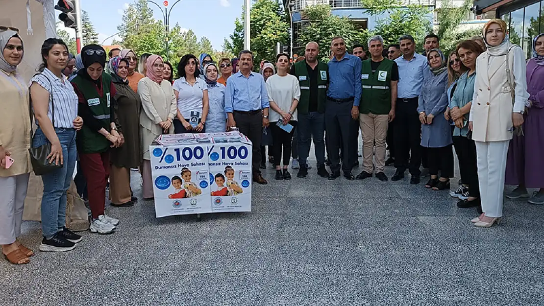 Siirt İl Sağlık Müdürlüğü Öncülüğünde  31 Mayıs Dünya Tütünsüz Günü Etkinlikleri Düzenlendi