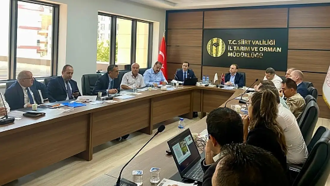 Siirt İl Su Kurulu Toplantısı Yapıldı