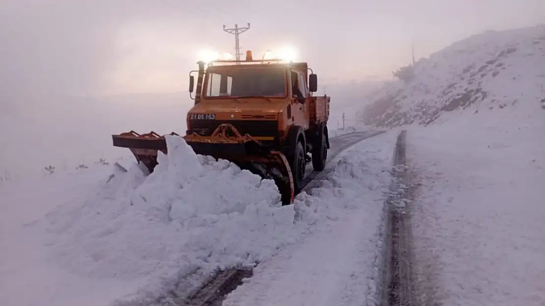 Siirt Karayolları Ekipleri Teyakkuzda!