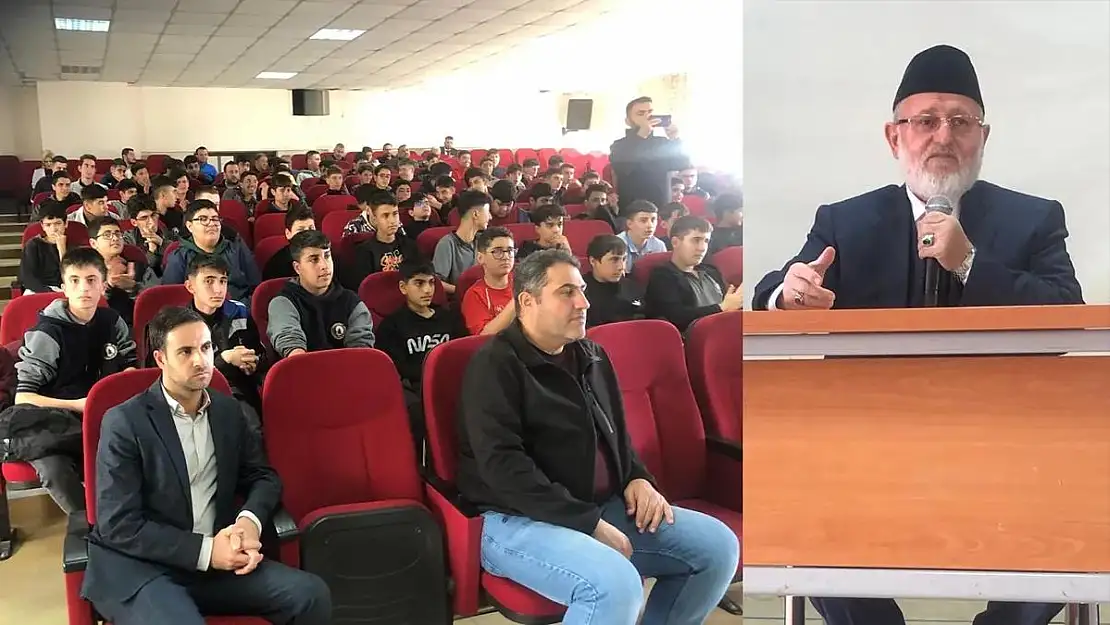 Siirt Kitap Fuarında Prof.Dr.Geylani'den İmam Hatip Öğrencilerine İlham Veren Söyleşi