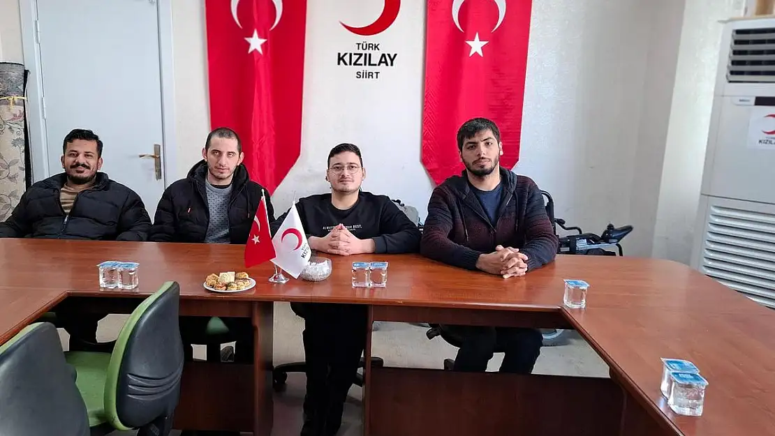 Siirt Kızılay Yönetim Kurulu Toplantısı Yapıldı