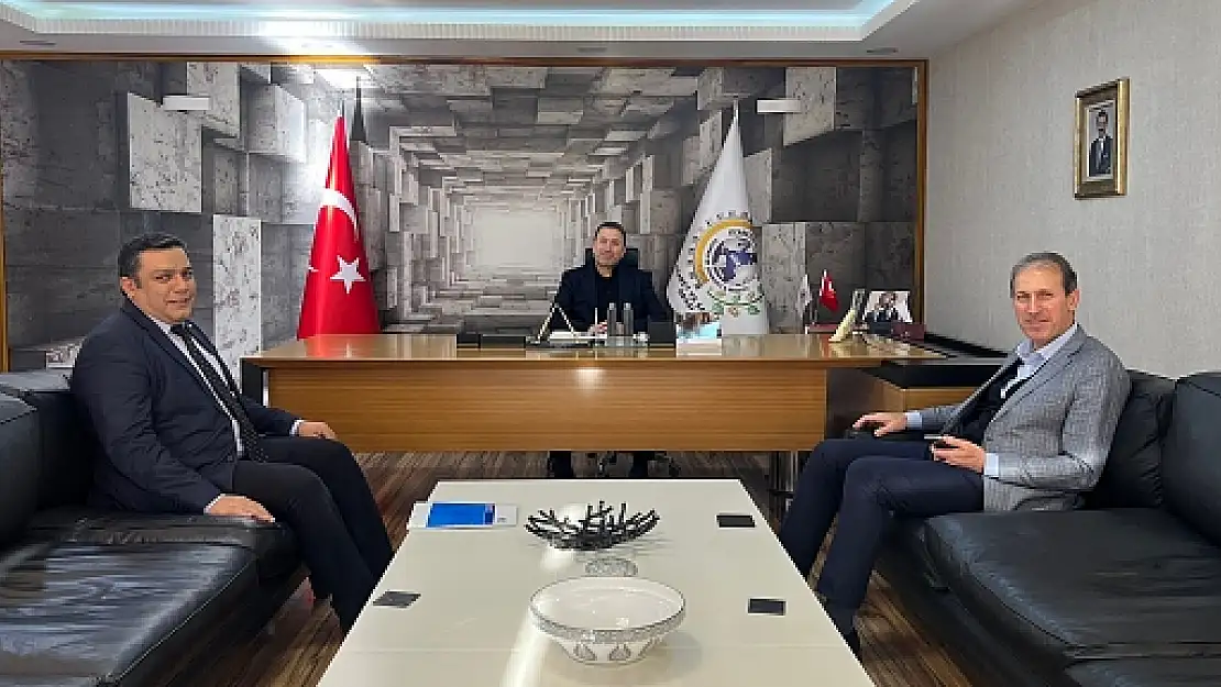 Siirt KOSGEB İl Müdürü Erkılıç'tan STSO Başkanı Kuzu'ya Ziyaret